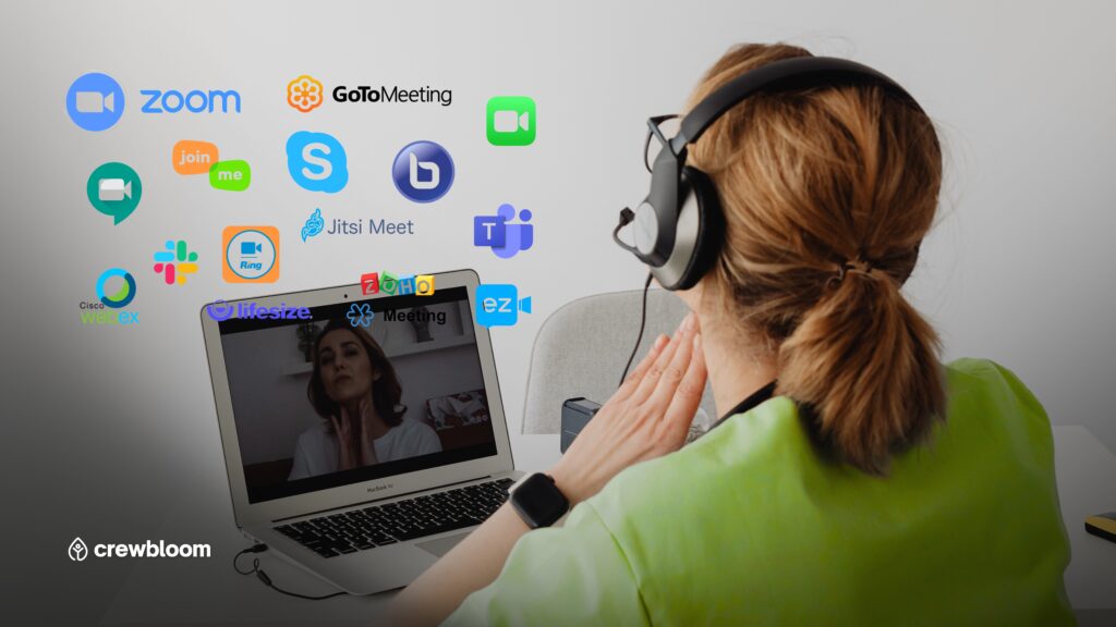 Most common virtual meeting tools used by offshore account executives